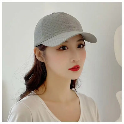 Original Design Running Cap Thin Quick Drying Breathable Duck Tongue Outdoor Men's woman Sun Summer Fishing Avisor Baseball Cap