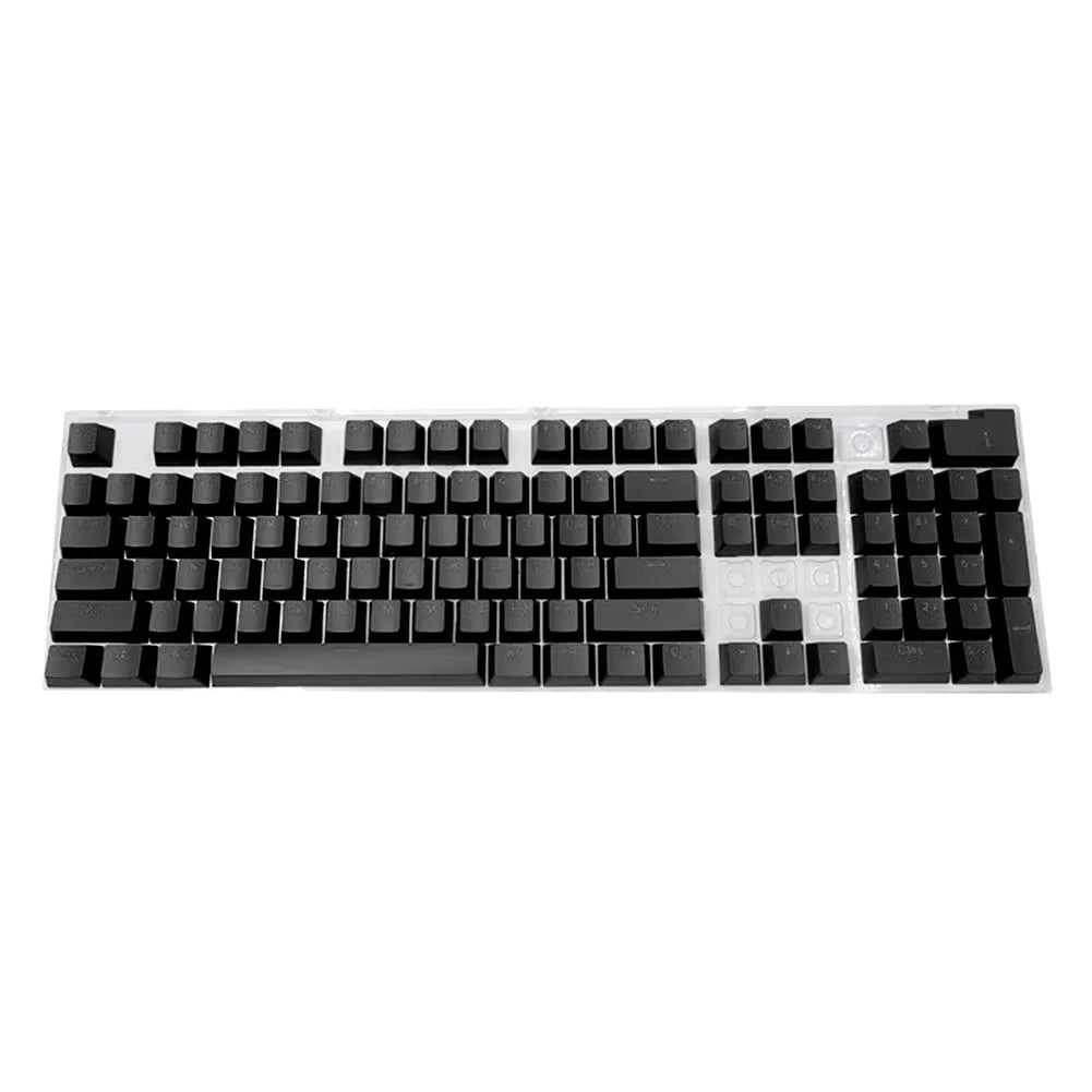 104PCS Backlit Mechanical Keyboard Keycaps Set for Cherry MX, ABS Replacement Mechanical Keyboard Keycaps, Universal 104-Key Backlit Keycaps for Gaming & Desktop Keyboards