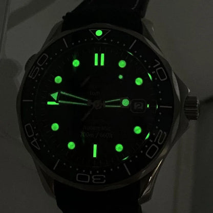 BLIGER Luxury 41mm Mechancial Men Watch Sapphire Glass NH35AMIYOTA PT5000 Movement Steel Bracelet Ceramic Bezel Date Function