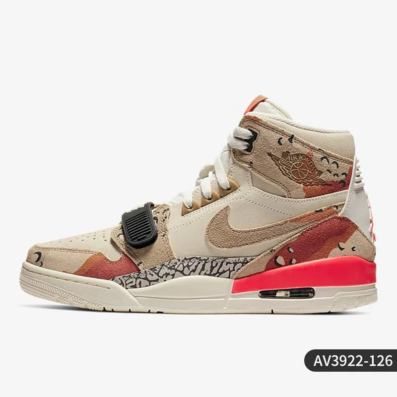 Offizielle authentische Nike AIR JORDAN Herren-High-Top-Sport-Trainings-Basketballschuhe AV3922-126