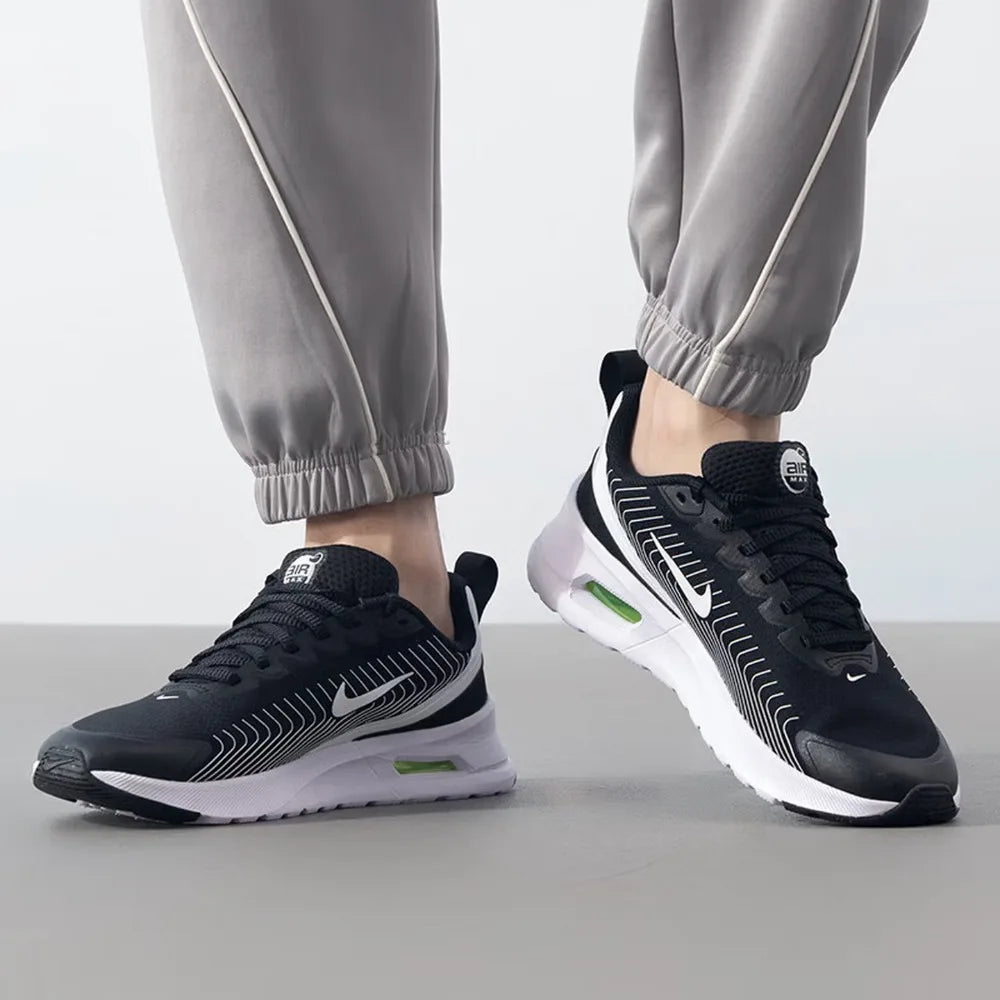 Nike AIR MAX NUAXIS Air Cushion Sports Running Slow Shoes FD4329-005