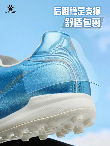 Kelme Men‘s Tf Football Boots Soccer Cleats Youth Artificial Natural Grass Professional Match Training Turf Shoes Short Studs