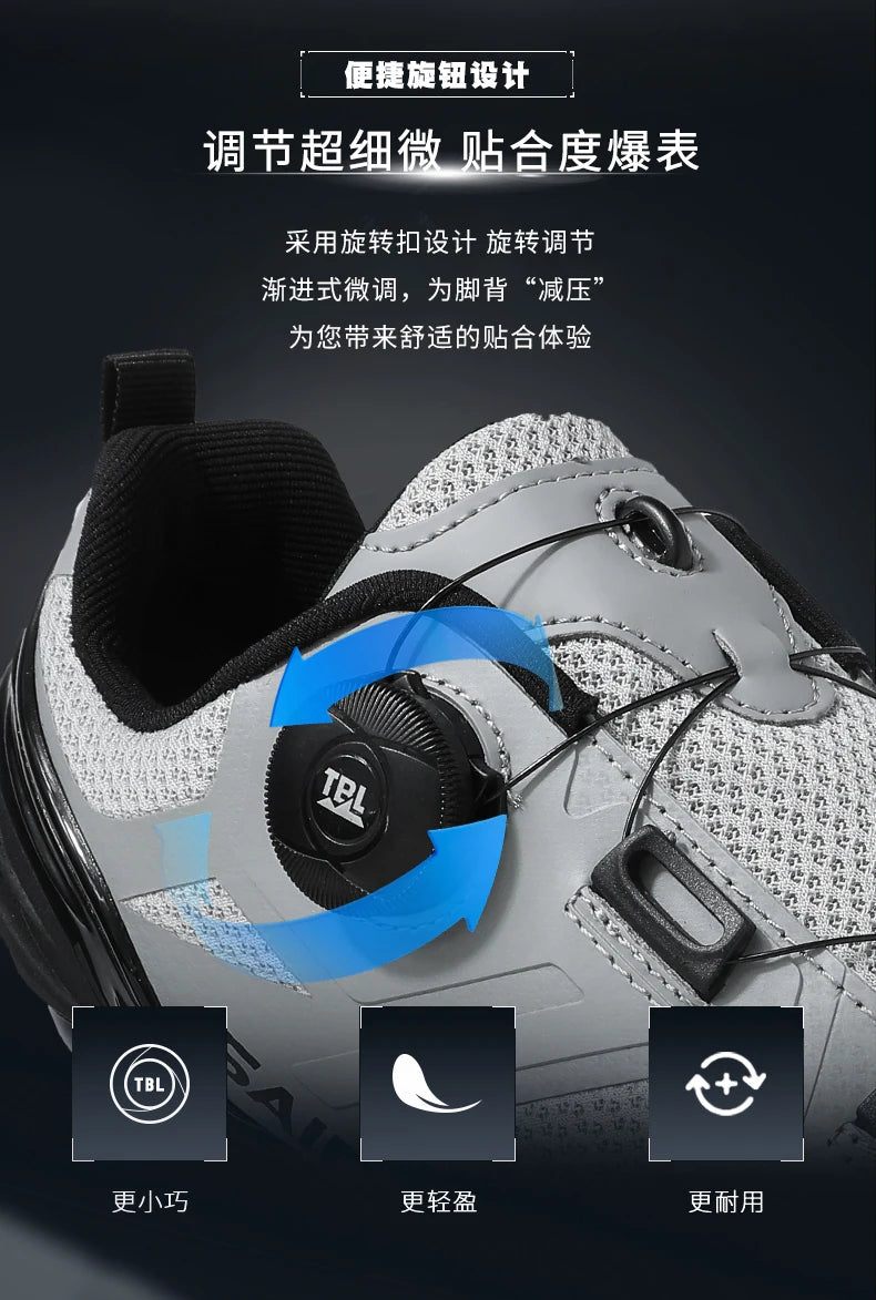 Zapatillas de ciclismo unisex nuevas, profesionales, ligeras, de lujo, originales, de carretera, de goma, para MTB, de competición, de moda, para bicicleta urbana y deportes callejeros