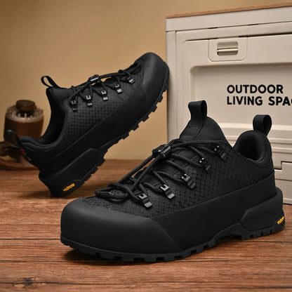 2025 New Hiking Shoes Non-Slip Grip Men's Spring Fall Outdoor Casual Sports Shoes Breathable Comfortable Durable Leisure Sneaker