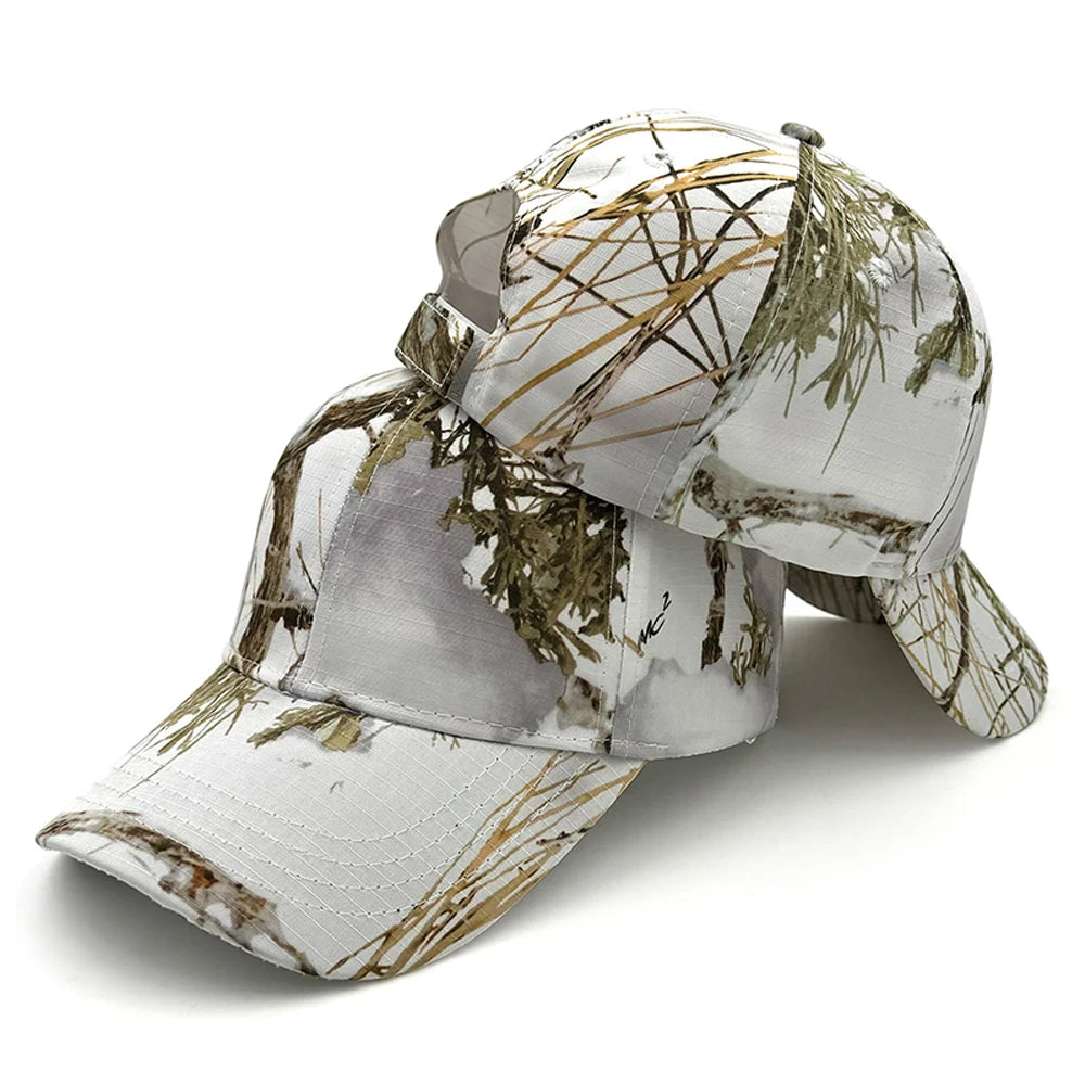 Camouflage til mænd og kvinder, baseballkasket, udendørssport, jungle, jagt, solhat, unisex, bomuld, taktiske kasketter, Gorras MZ0438