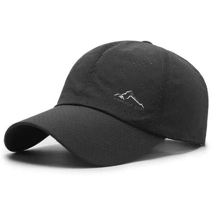 Ultra-Breathable Quick Dry Mesh Baseball Cap - Versatile Summer Sports Hat for Men & Women - Ideal for Outdoor Adventures