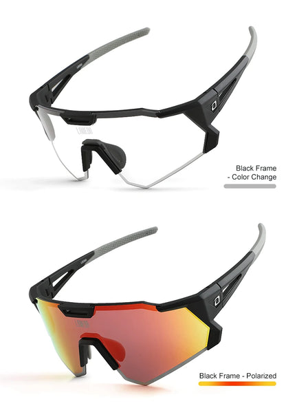 Lameda Outdoor Cycling Glasses Sports Polarized  Road Bike Glasses Mountain Bicycle Sunglasses Cycling Goggles Eyewear Goggles W