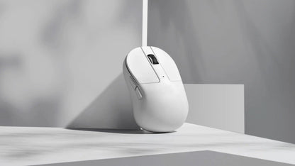 Keychron M4 Wireless Optical Mouse, Bluetooth & 2.4GHz Gaming Mouse, USB Type-C Wired Mouse, 26,000 DPI PixArt 3395 Ultra-Light Rechargeable Mouse