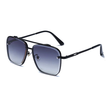 Classic Square Sunglasses Cool Men Vintage Luxury Brand Design Metal Sun Glasses Women Shades UV400 Oculos De Sol