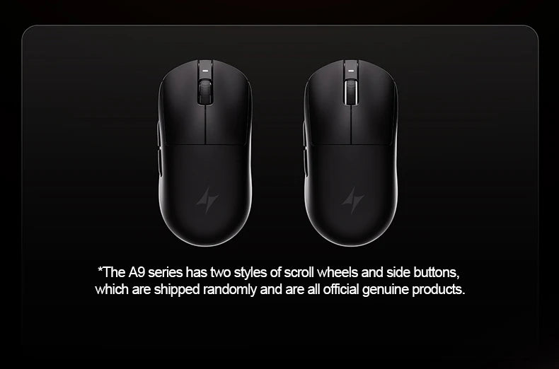 ATK Dragonfly A9 Ultra Wireless Gaming Mouse, Ultra-Lightweight Tri-Mode Ergonomic Gaming Mouse with Dual 8K Polling Rate, PAW3395/3950 Sensor