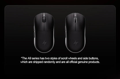 ATK Dragonfly A9 Ultra Wireless Gaming Mouse, Ultra-Lightweight Tri-Mode Ergonomic Gaming Mouse with Dual 8K Polling Rate, PAW3395/3950 Sensor