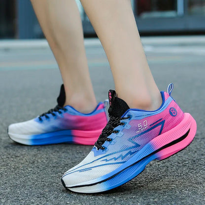 Men Sports Running Shoes Casual Marathon Lightweight Women's Comfortable Athletic Nonskid Walking Sneakers Outdoors Couple Shoes