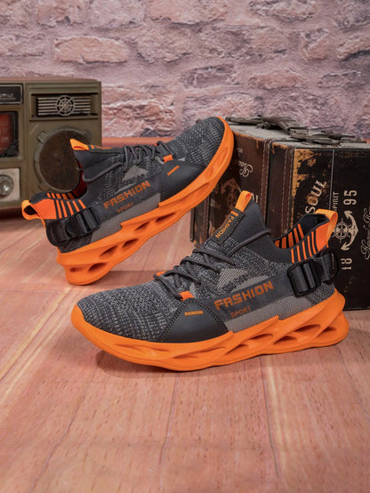 Modische lila Freizeit-Sneaker für Damen und Herren, Blade-Laufschuhe, große Größe 48, leichte, atmungsaktive Sportschuhe für Herren, Mesh-Sneaker