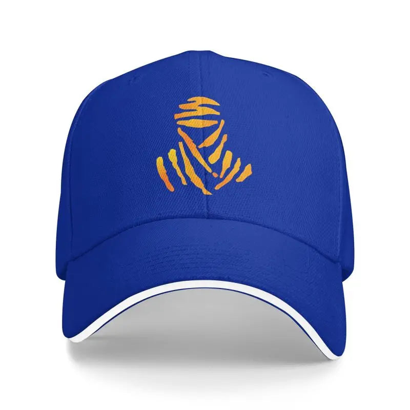Motorcycle Dakar Rally Baseball Cap Retro Motor Off Road Racing Sandwich Hats for Men Women Breathable Dad Hat Running Golf