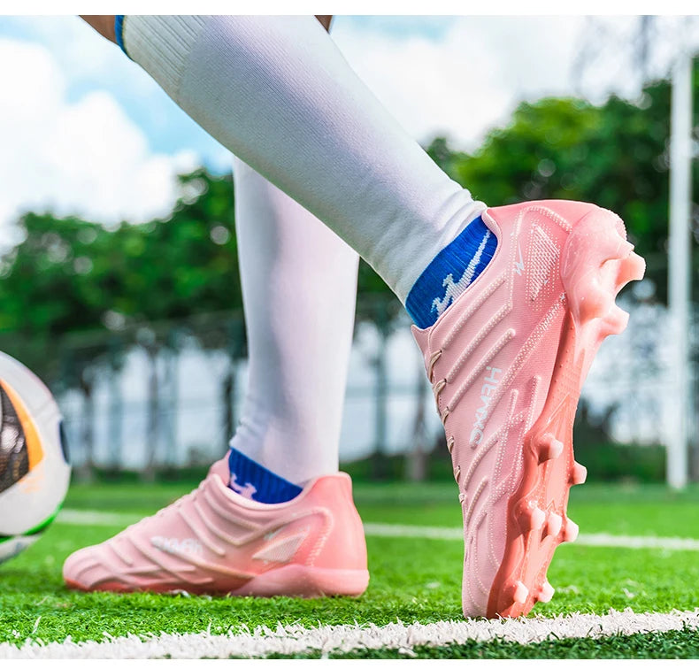 Buty piłkarskie Double Star Adult Youth AG – antypoślizgowe, wytrzymałe buty do piłki nożnej na sztuczną i naturalną trawę, przeznaczone do treningów i meczów, dla mężczyzn i kobiet