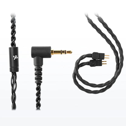 Auriculares con cable híbridos Truthear HEXA 1DD+3BA – Monitores intrauditivos IEM de alta fidelidad con cable plateado de 0.78 2Pin