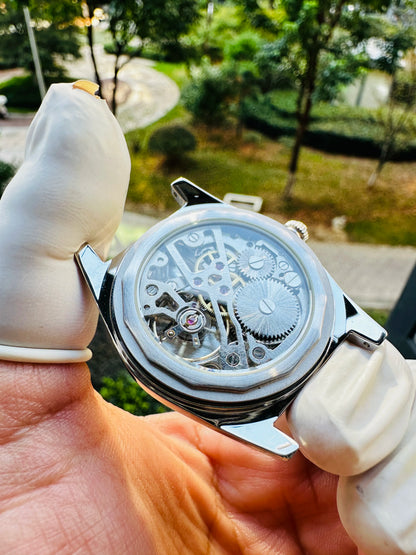 Shanghai 36MM Hand-Wind Mechanical Watch 7120 Waterproof china Watch for Men wholesale