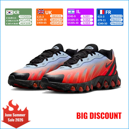 Nike Air Max Dn8 Classic – uniwersalne buty do biegania, model unisex, kolor czerwony, IH4119-401