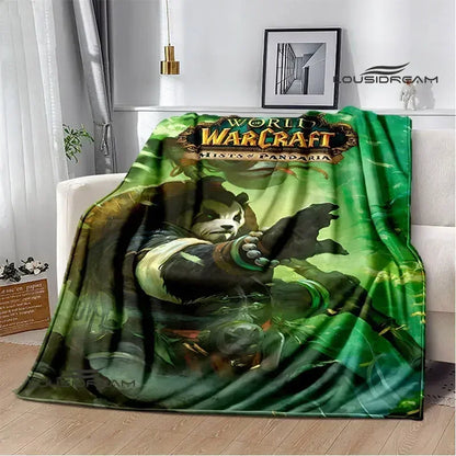 Game World of Warcraft Printed Blanket Picnic blanket Warm Flannel blankets Home bed linings blankets for beds Birthday Gift