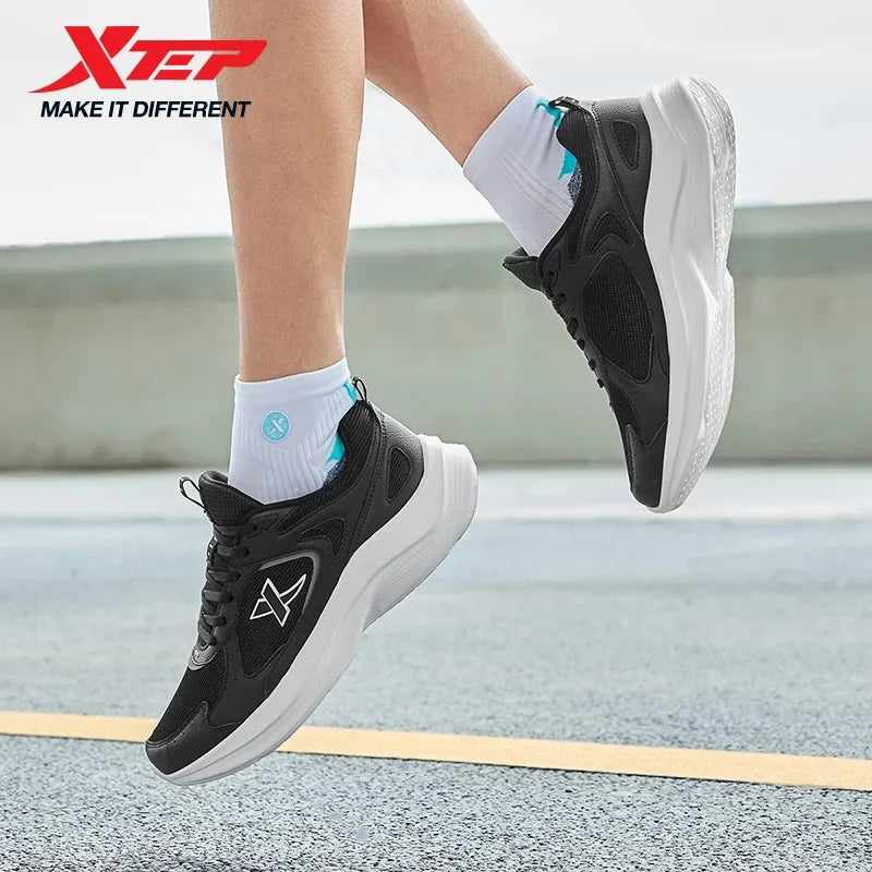 XTEP Running Shoes For Women 2025 Summer New Elastic Comfortable Wear-Resistant Training Professional Sports Shoes 875218110067
