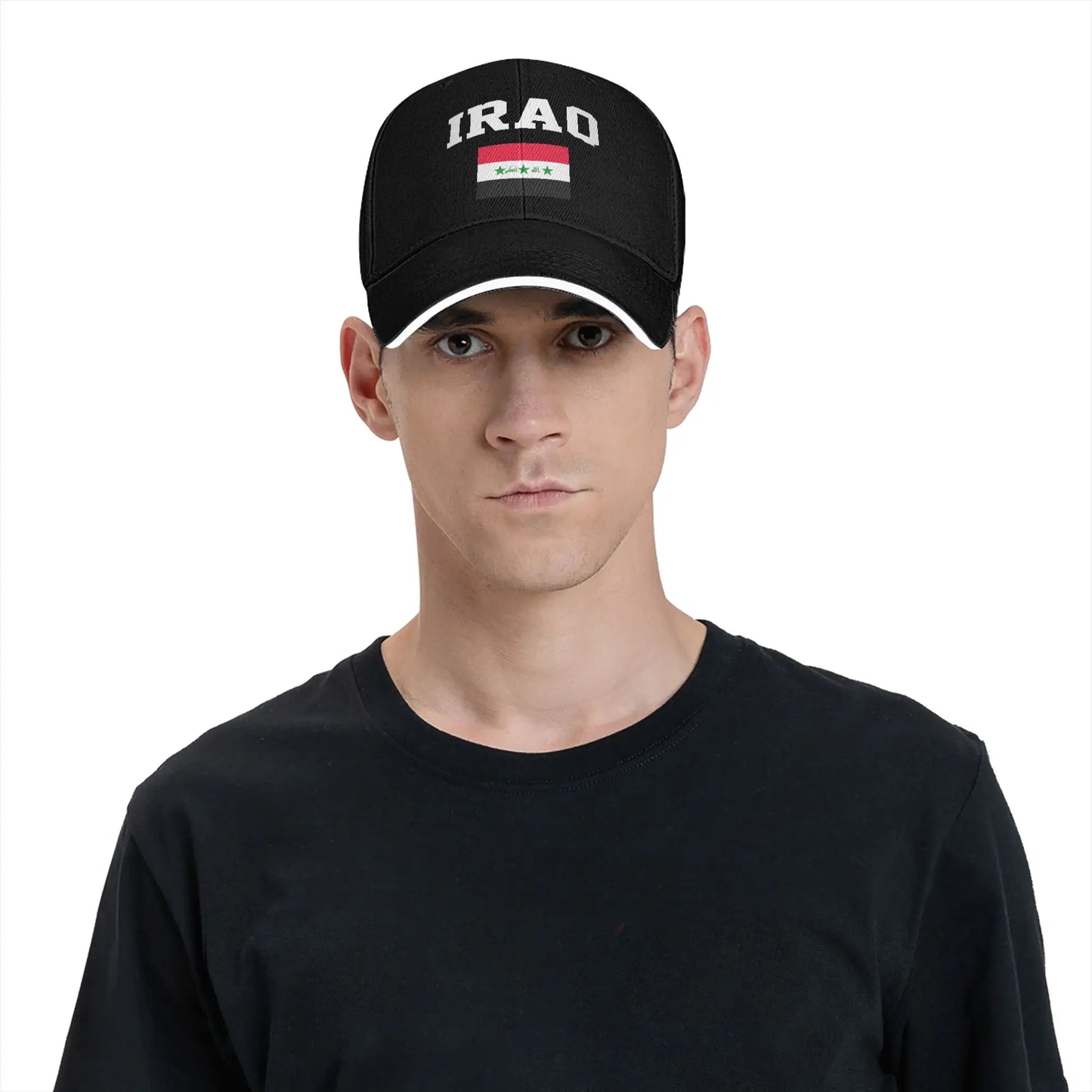 Women Men Iraq Flag Iraqi Outdoor Hat  Sun Cap Casual Baseball Cap Sunscreen Hats