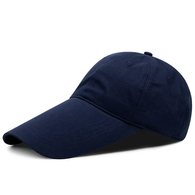Cappellino a visiera, primavera-estate, 14 cm di visiera, protezione solare, pesca, uomo/donna, streetwear, parasole, outdoor, regolabile, cotone, da golf, stile trucker