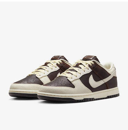 Nike Authentic Dunk Low Men's Durable Classic Leather Breathable Sneakers IH7333-200