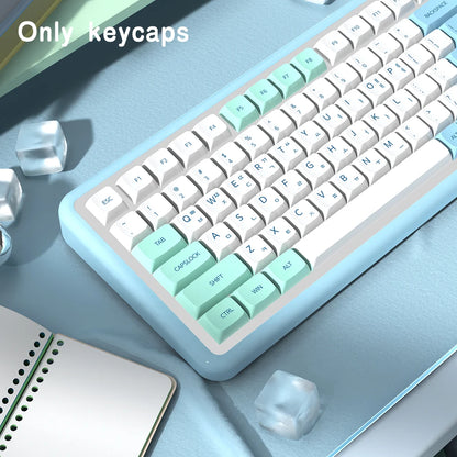 Spanish French Korean Brazilian Japanese Russian Iceberg XDA Profile keycaps ISO Enter PBT keycap For Mechanical Keyboard DIY