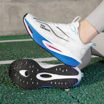 2025 Men's And Women's Carbon Board Running Shoes Professional Marathon, Lightweight Rebound Cushioning Breathable Sports Shoes