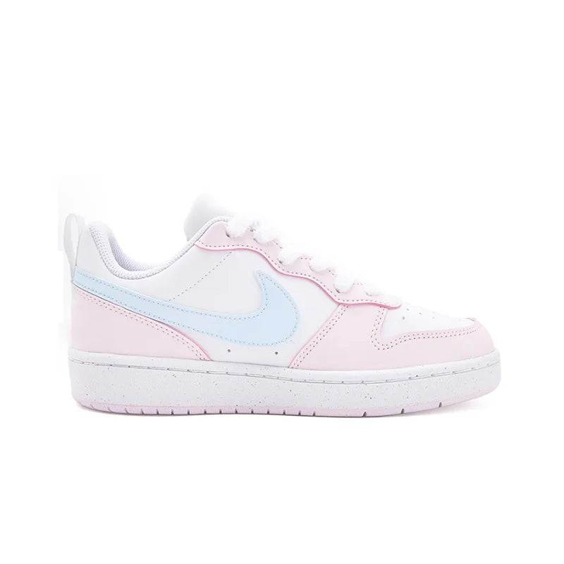 Персонализирани маратонки Nike Court Borough Sweet Cat Paw – свеж, момичешки стил, сладки и закачливи ниски дамски маратонки за скейтборд