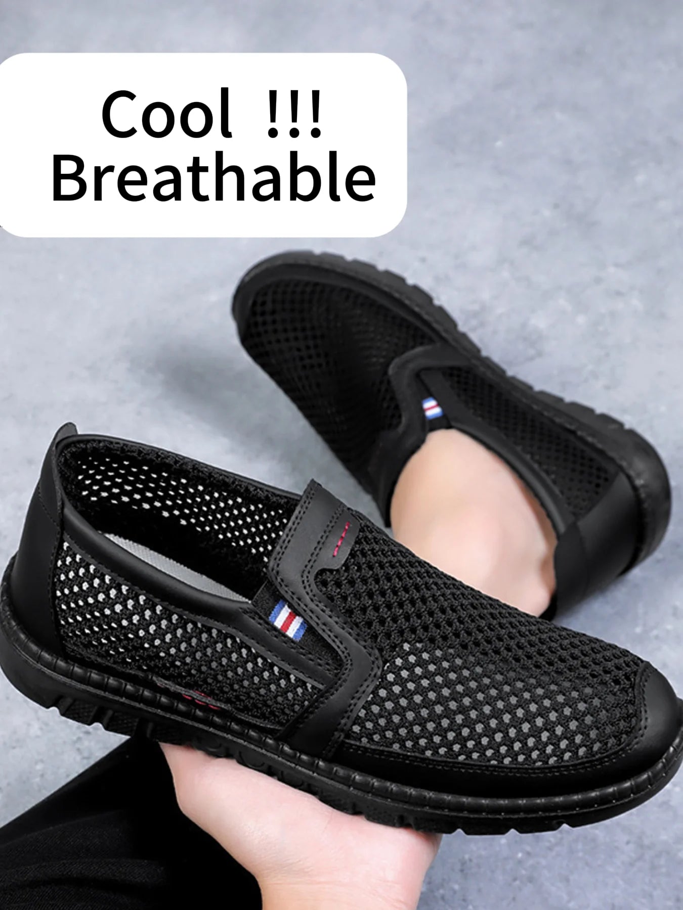 Men's sneakers Multi-faceted ventilation holes, deodorizing without covering the feet casual sneakers designer shoes