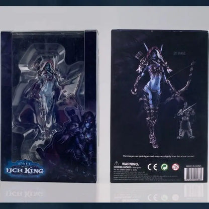Sylvanas Windrunner World Of Warcraft Action Figures The Queen of the Undead Handmade Model Collection Ornaments Kid Gifts Toys