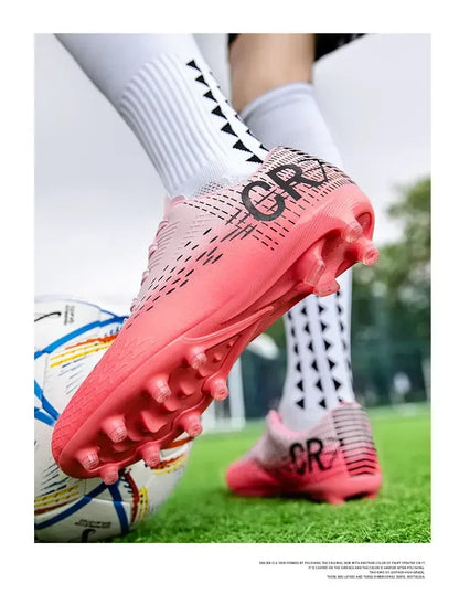 Lage voetbalschoenen met lange TF-noppen, slijtvast en flexibel, geschikt voor buitensporten op het veld
