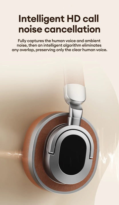 Lenovo LE602 Auriculares circumaurales Bluetooth 6.0 – Auriculares gaming HiFi estéreo ANC inalámbricos y con cable con micrófono ENC HD