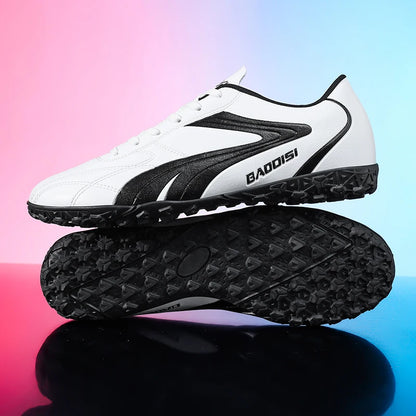 Chaussures de Football respirantes pour hommes, baskets de Futsal ultralégères d'entraînement professionnel, crampons d'herbe unisexes, Sport de Match