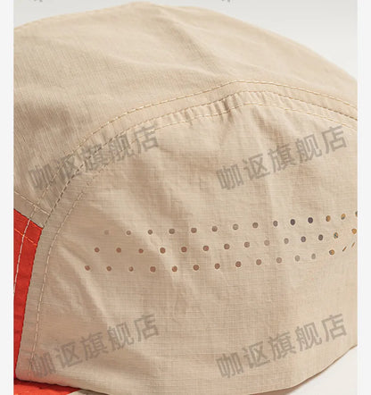 Udendørs camping solcreme hurtigtørrende farveafstemte baseballkasketter til kvinder sommer let og åndbart retro 5-panels herrehat