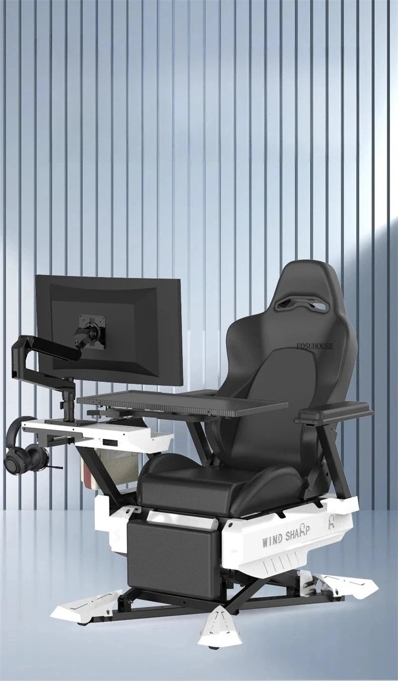Ergonomic Gaming Chair PC Computer Racing Style Cockpit Lazy Multifunctional Long Sitting Office Home Gamer Furniture 2026