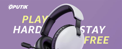 Acinaci BL500 Wireless Gaming Headset 2.4G Bluetooth 5.3 & Wired – Noise Cancelling Mic, 30H Battery, 50mm Drivers for PC, PS5, PS4