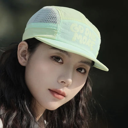 Summer Lightweight Quick Drying Running Caps Breathable Baseball Hat Outdoor Sports Hiking Caps Women Fashion Casual Hip-hop Hat