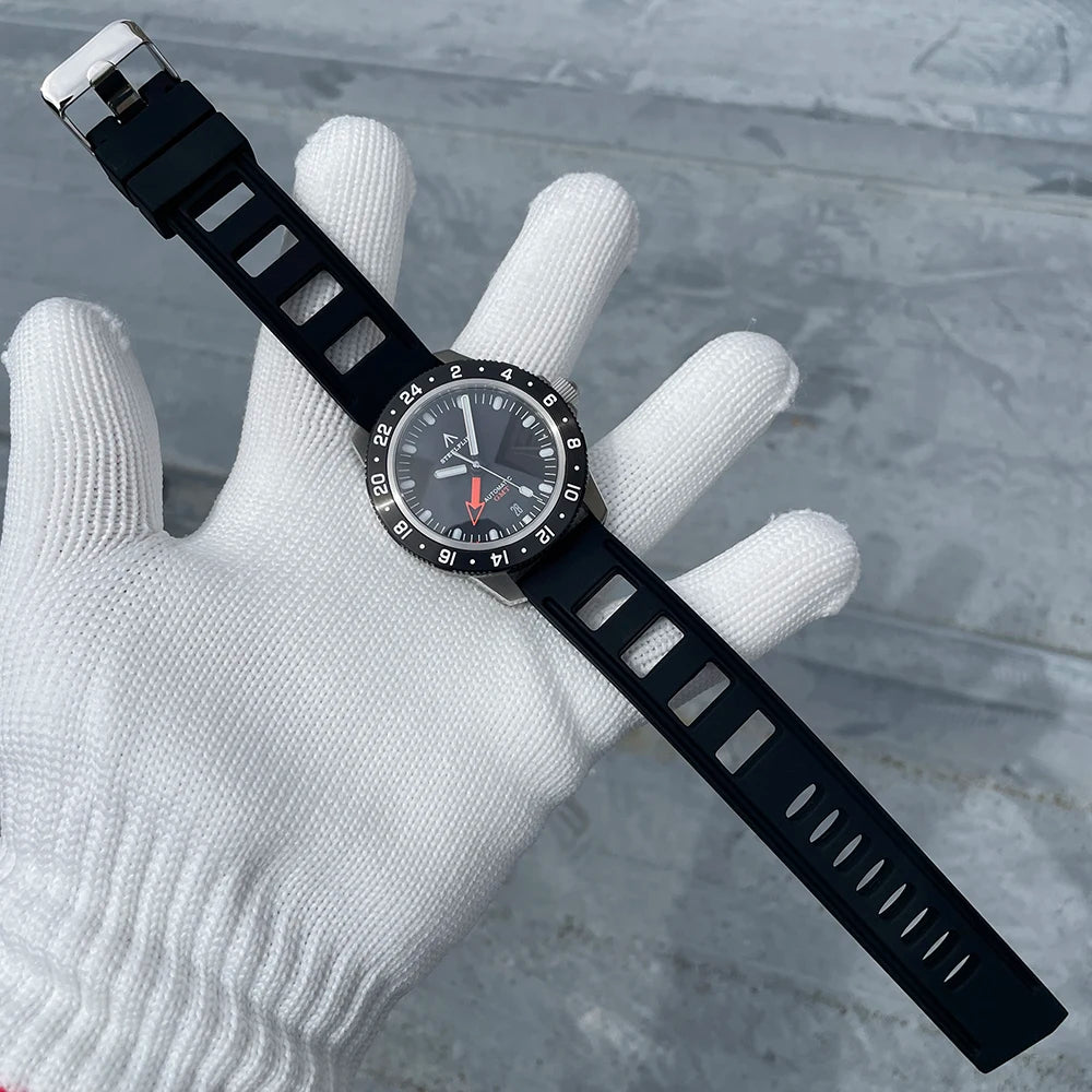 STEELFLIER SF793 NEW Automatic Mechanical Luxury Wristwatch NH34 Movement Synthetic Sapphire 20Bar Waterproof Men Luminous Watch