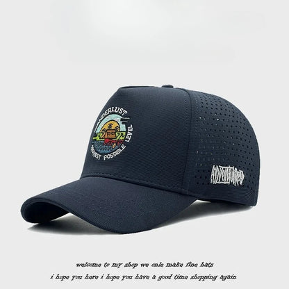 Casquettes de baseball à fond fermé, grande taille, en maille respirante, style « trucker », pour hommes à la tête large, casquette de sport haute, extra-large, 60 cm, 65 cm