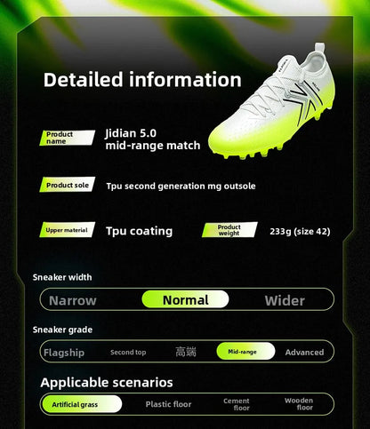 Scarpe da calcio da uomo Kelme Mg per campo in erba sintetica, tacchetti corti, scarpe da calcio professionali da partita, scarpe da allenamento antiscivolo per erba sintetica
