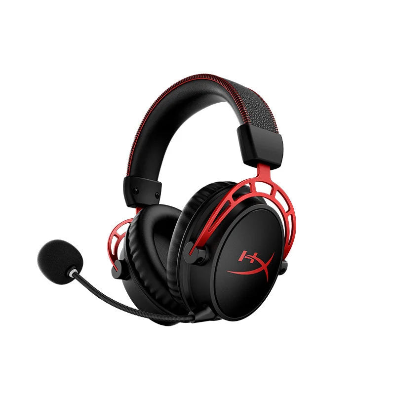 HyperX Cloud Alpha Wireless Gaming Headset with 300 Hour Battery, Dual Chamber Drivers, DTS Spatial Audio, Detachable Noise Cancelling Mic