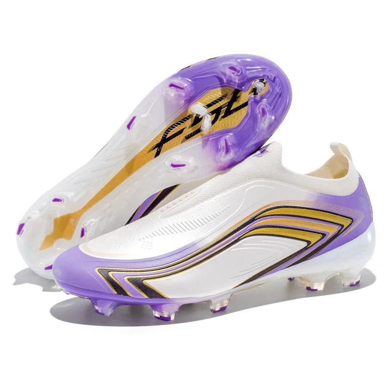 Nouvelles chaussures de football pour hommes, chaussures de football de haute qualité pour l'entraînement, crampons pour terrain gazonné, baskets très vendues, chaussures de futsal pour matchs en salle, antidérapantes po