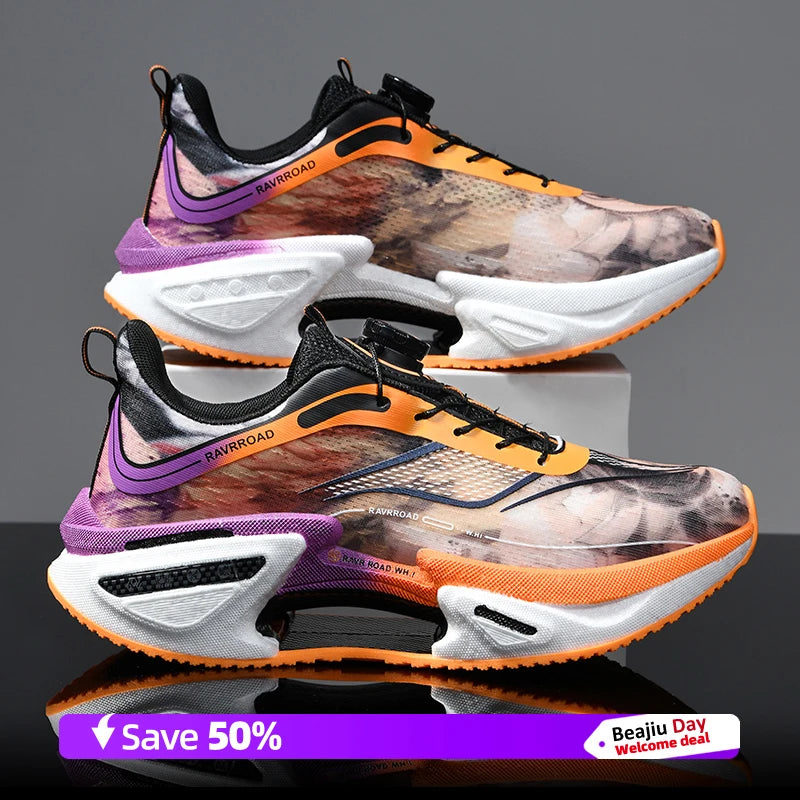 Running Shoes Training Speciality Marathon Men Sports Breathable Lightweight Women's Comfortable Nonskid Leisure Sneakers