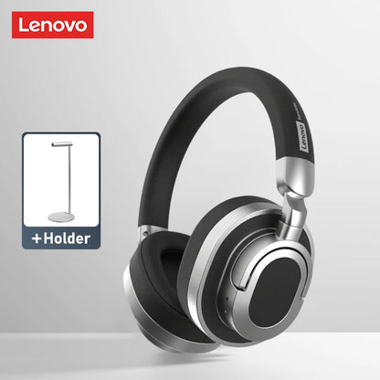 Lenovo LE602 Auriculares circumaurales Bluetooth 6.0 – Auriculares gaming HiFi estéreo ANC inalámbricos y con cable con micrófono ENC HD