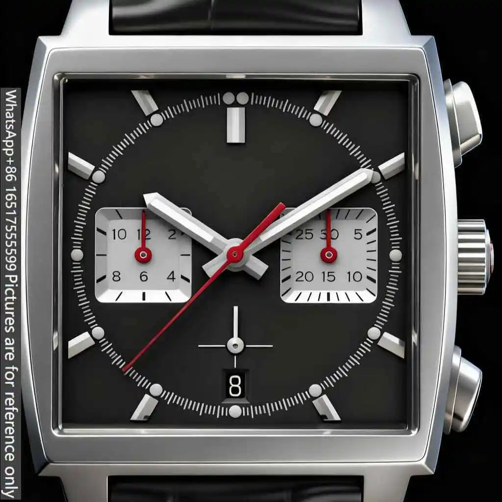 40mm Men Luxury Watch in 904L Steel Quartz Movement Exquisite Heritage e-t