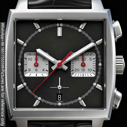 40mm Men Luxury Watch in 904L Steel Quartz Movement Exquisite Heritage e-t