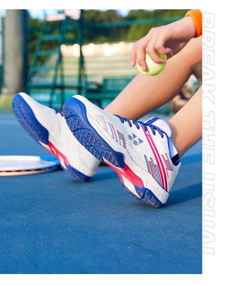 Professional Badminton Shoes Sneakers Mens Breathable Anti-slip Tennis Sport Shoes for Men Women Training Sneakers