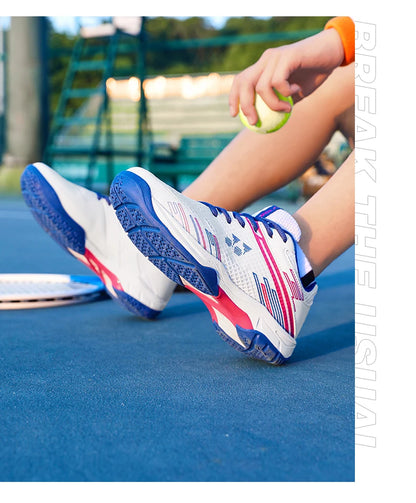 Professional Badminton Shoes Sneakers Mens Breathable Anti-slip Tennis Sport Shoes for Men Women Training Sneakers